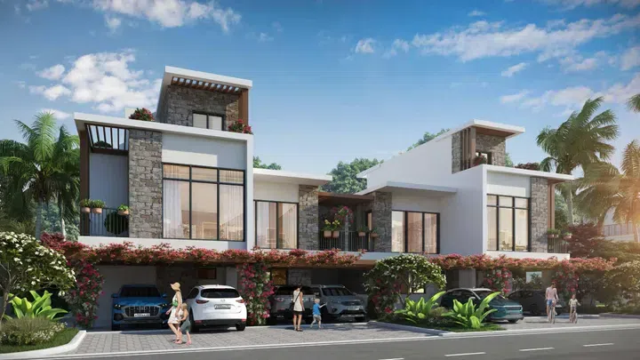 Properties at Damac Lagoons - Ibiza — project photograph 1