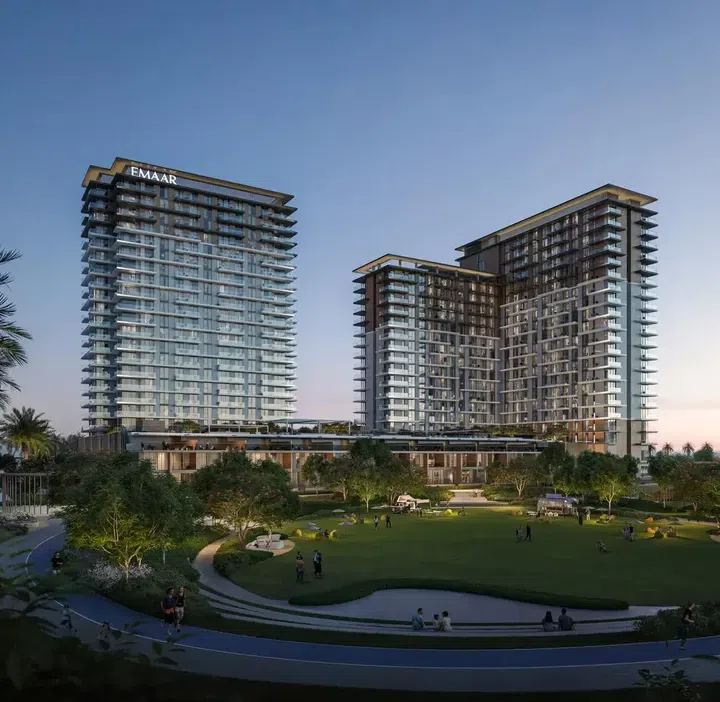 Parkwood in Dubai Hills: landscaped gardens — project photograph 1