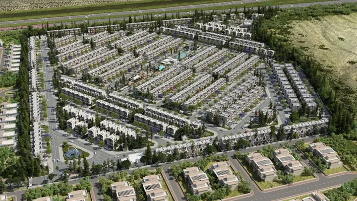 Reportage Hills in Damac Lagoons: landscaped gardens — image 2
