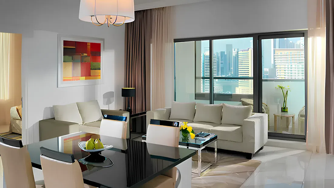 Capital Bay in Business Bay: natural finishes — image 3