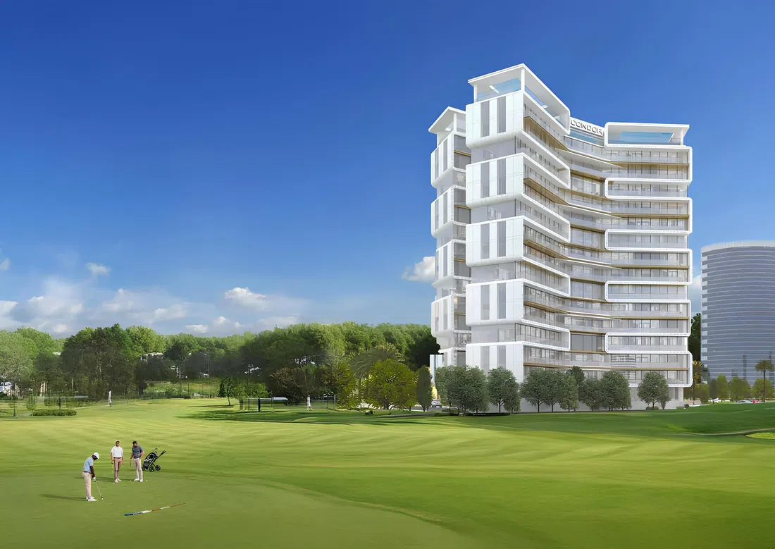 Dubai Sports City'deki Condor Golf Links 18: spor sahaları — 8. fotoğraf