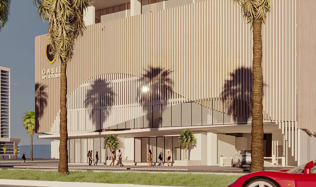 Lucky Oasis Residence in JVC: yoga spaces — image 12