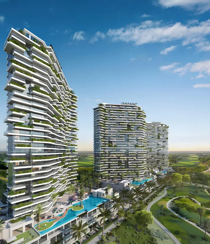 Damac Hills'deki Golf Greens 2A: çatı alanları — 4. fotoğraf