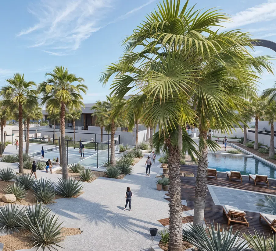 California Residences في وادي الصفا 4: مساحات لليوغا — صورة 11
