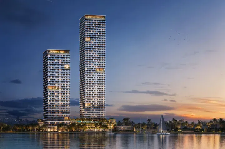 Dubai Maritime City'deki Ôrise Tower B: yoga alanları — 1. fotoğraf