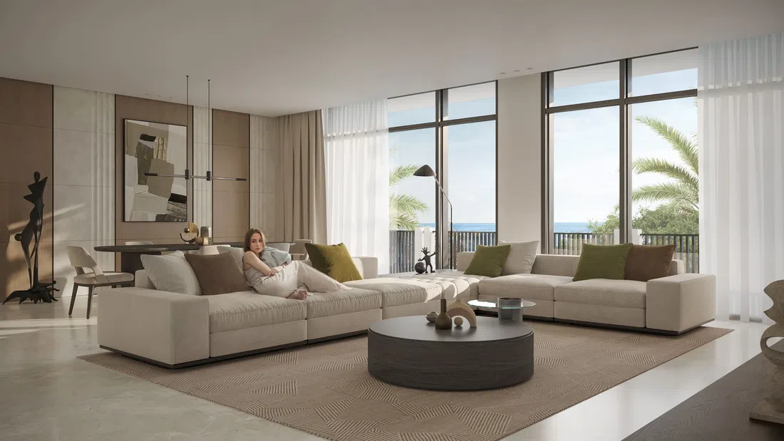 Selina Bay in Yas Island: landscaped gardens — image 7