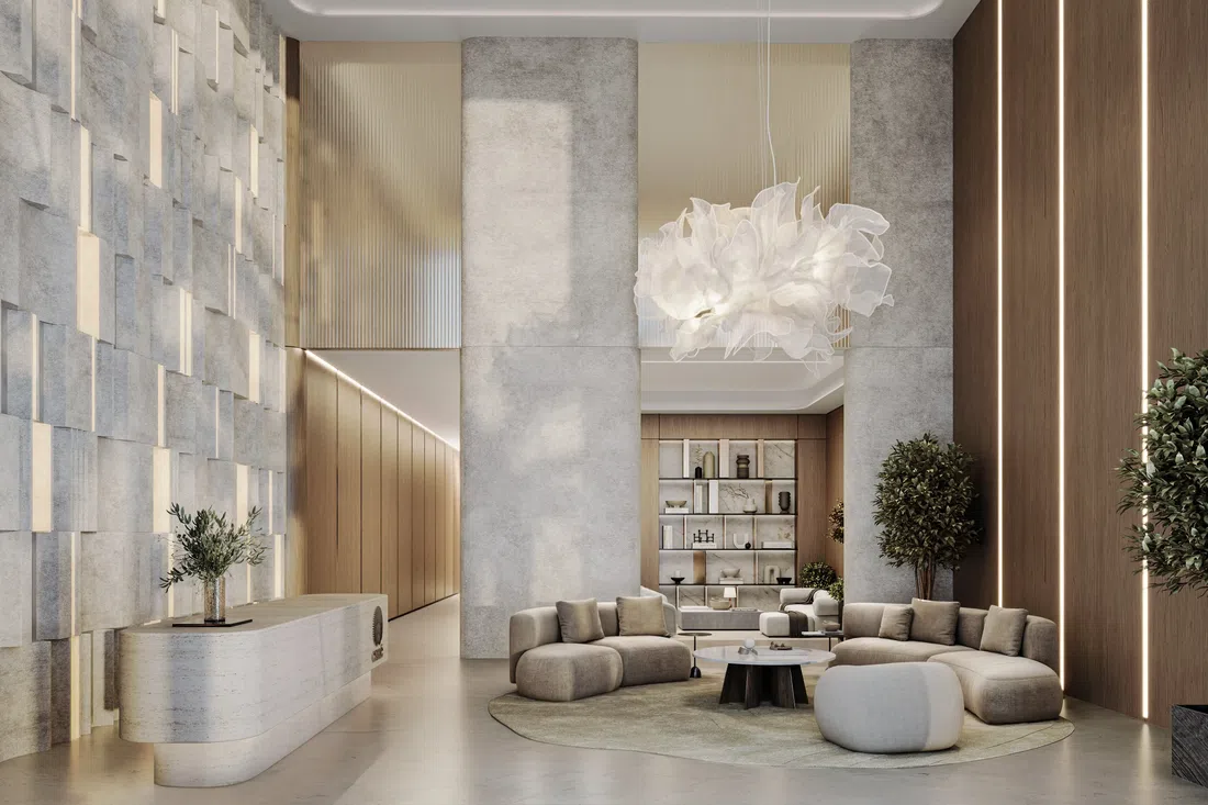 Esme Beach Residences in Dubai Islands: sculpted architecture — image 11