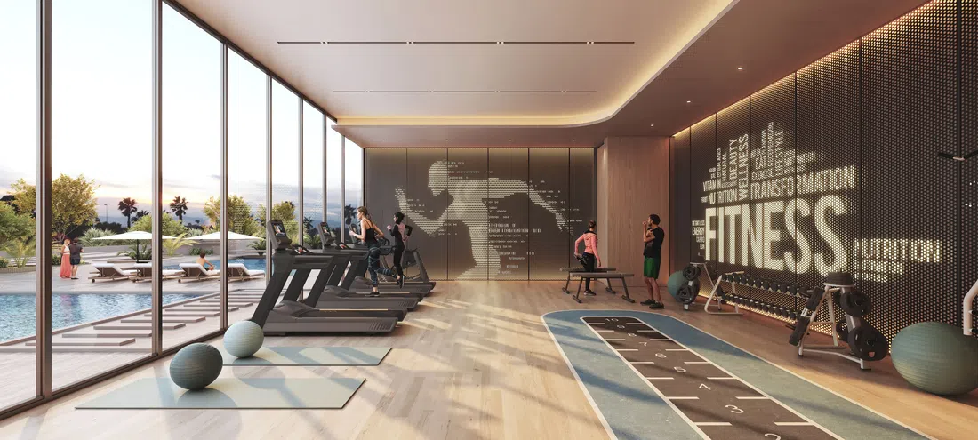 Rotana Residences – South Tower في جزيرة الريم: ملاعب رياضية — صورة 6
