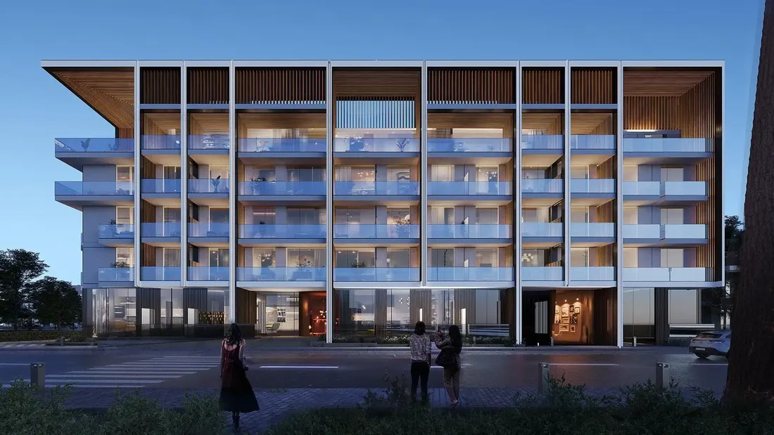 Dusk by Binghatti in JVC: rooftop spaces — image 2