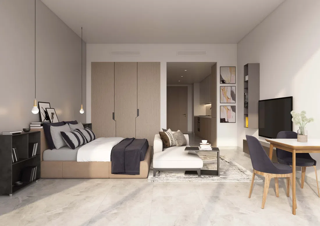 Business Bay'deki Peninsula Two: peyzajlı bahçeler — 6. fotoğraf