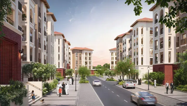 Bloom Living Granada 2 in Zayed City: landscaped gardens — project photograph 1