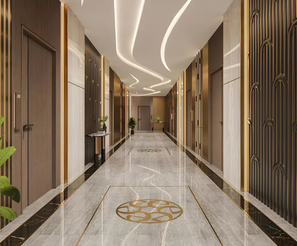 Empire Gardens in Dubailand Residence Complex: rooftop spaces — image 4