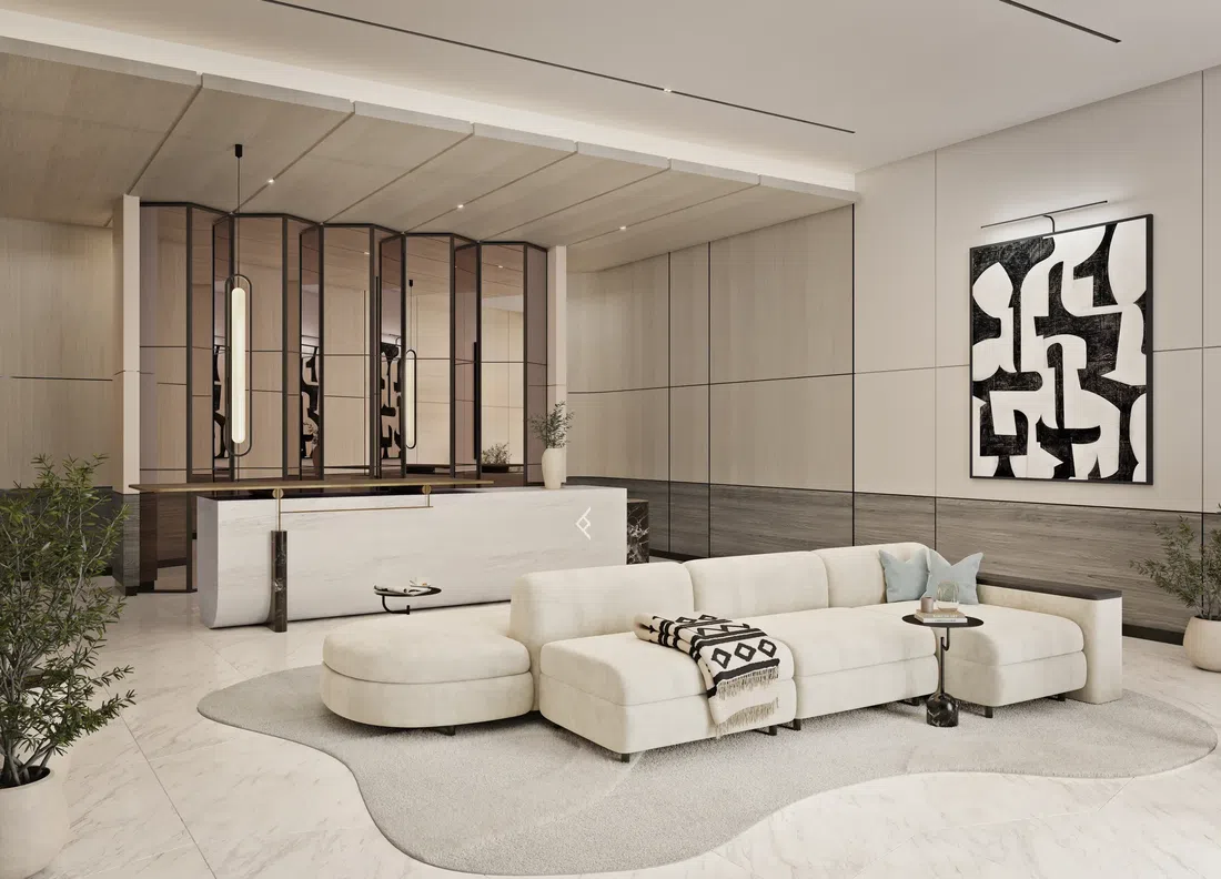 One River Point in Business Bay: landscaped gardens — image 6