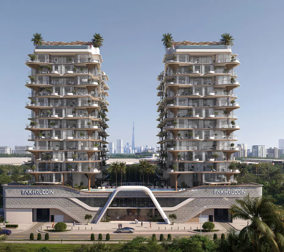 Treppan Serenique Residences في جزر دبي: السينما الخارجية — صورة 4