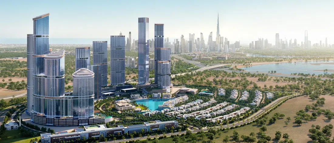 Sobha Hartland 2'deki Skyscape Aura: peyzajlı bahçeler — 7. fotoğraf