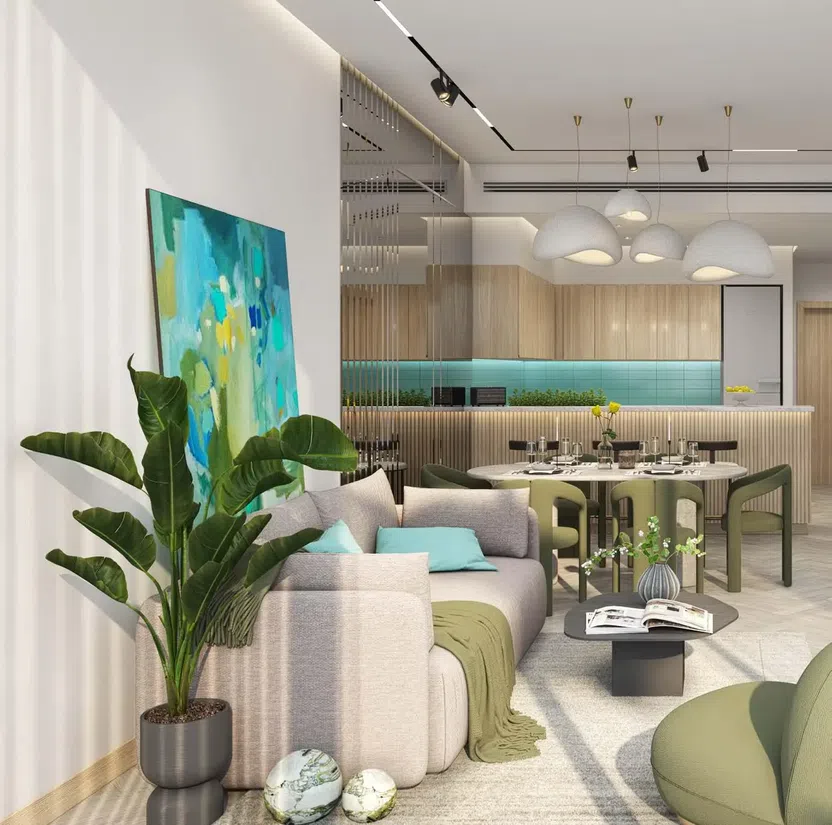 Damac Lagoons'deki Lagoons Views Phase 2: peyzajlı bahçeler — 6. fotoğraf