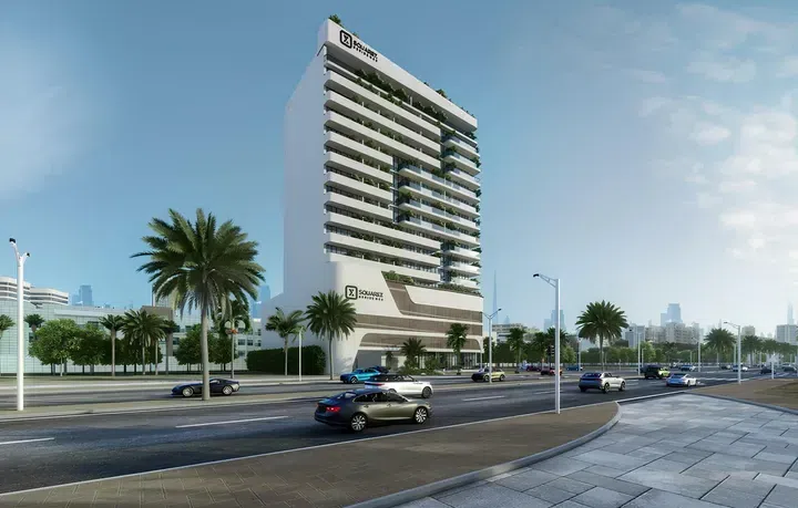 SquareX Residence في قرية جميرا الدائرية: مساحات عمل مشتركة — صورة 2
