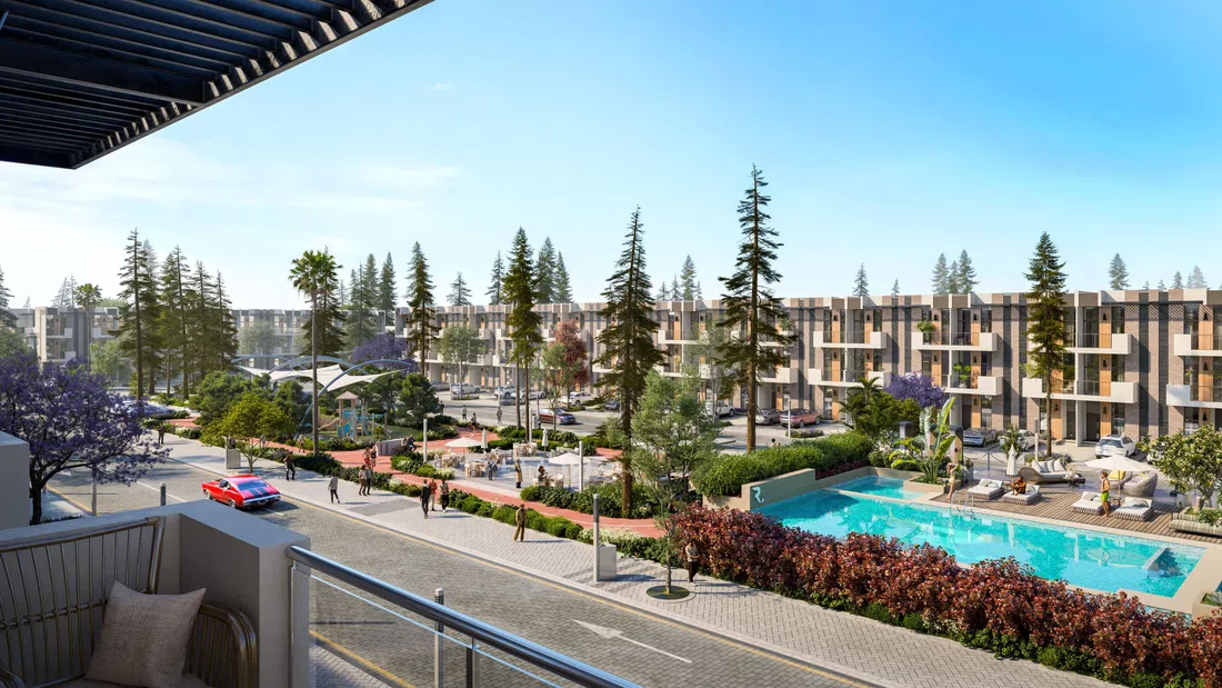 Reportage Hills in Damac Lagoons: landscaped gardens — image 5