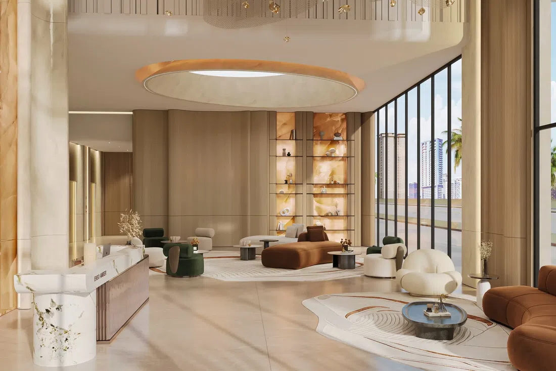 Amber by Enso in Jumeirah Garden City: landscaped gardens — image 9