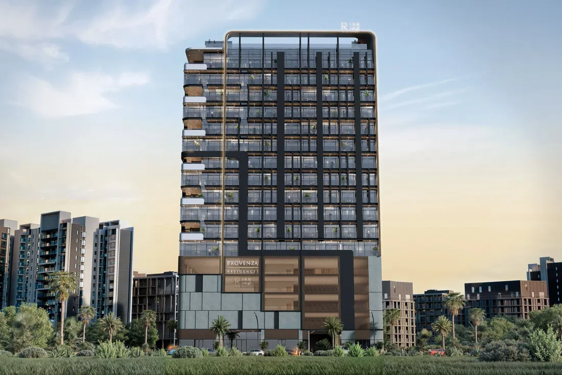 Provenza Residences in JVC: landscaped gardens — image 2