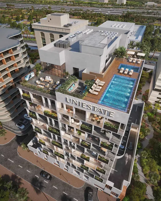 Oasis Lofts in Dubai Silicon Oasis: outdoor cinema — image 2