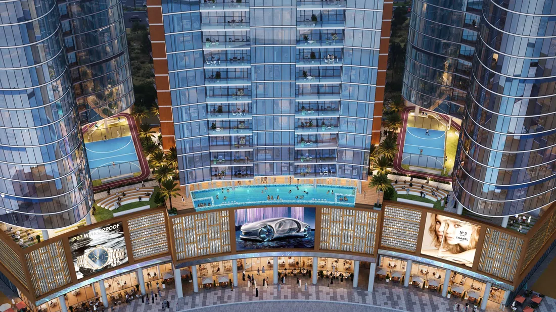 Orchid Towers in Aalia: outdoor cinema — image 3