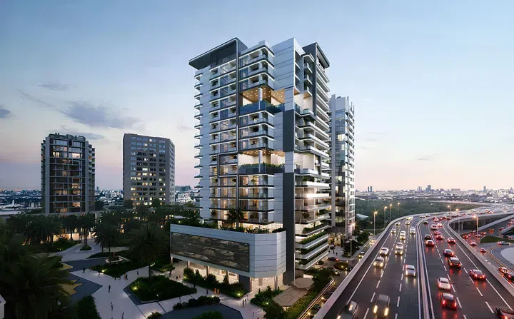 Urban Life in Business Bay: landscaped gardens — image 2