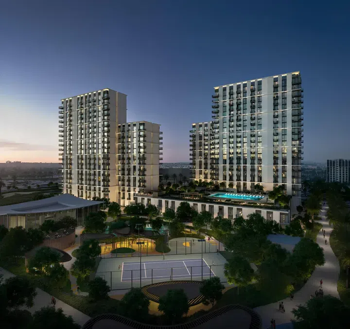 Hillsedge in Dubai Hills: outdoor cinema — project photograph 1