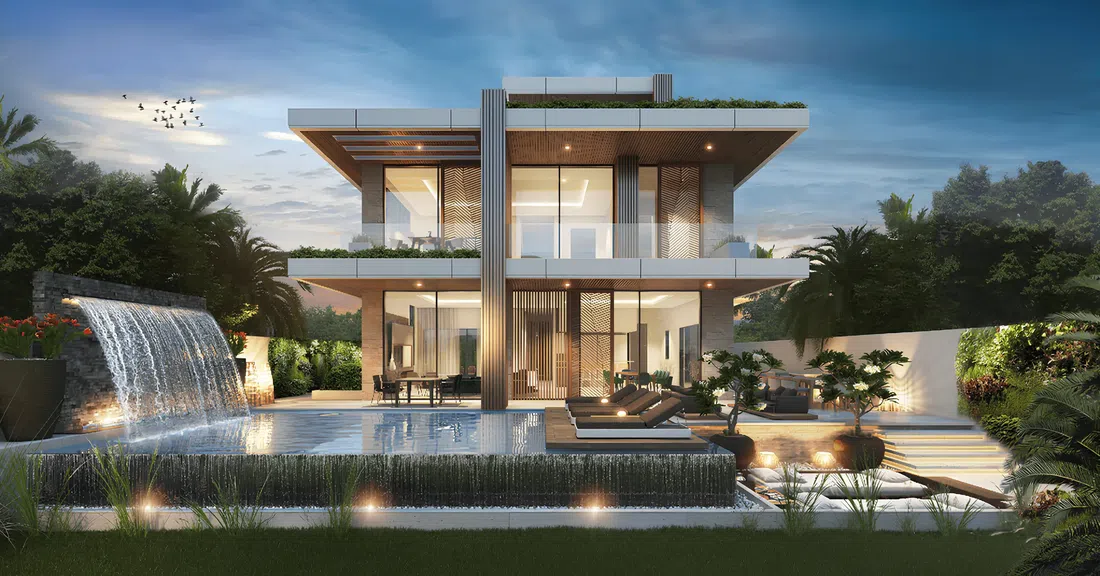 DAMAC «Cavalli Estates Villas» in Damac Hills: outdoor cinema — image 9