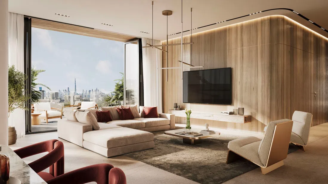 Emerge Residences in Meydan (Nad Al Sheba 1): natural finishes — image 6