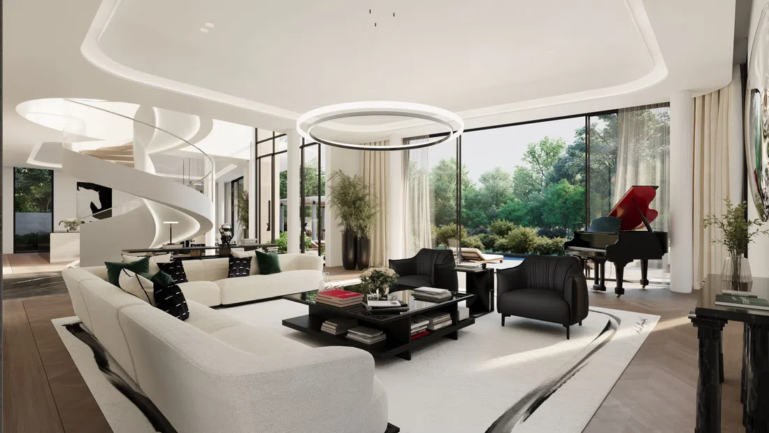 MBR District 11'deki Karl Lagerfeld Villas: peyzajlı bahçeler — 10. fotoğraf