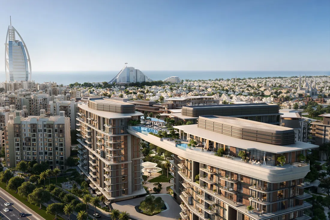 Nourelle 1 in Madinat Jumeirah Living: expansive glazing — image 8