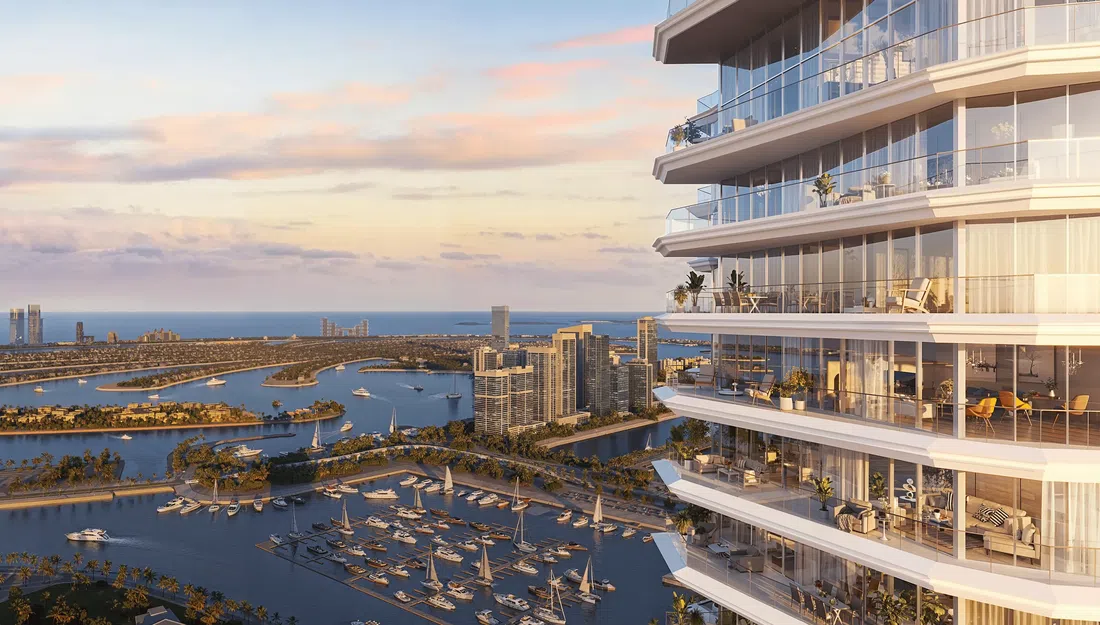 Jumeirah Beach Residence'deki Habtoor Grand Residences: geniş cam — 10. fotoğraf