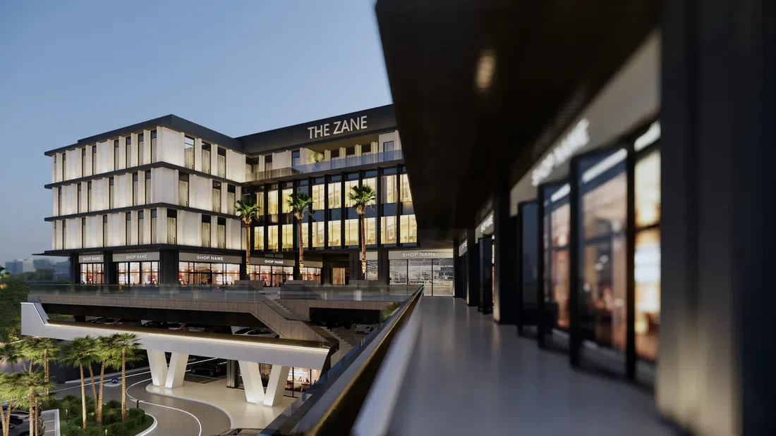 Monarch in Dubai Motor City: expansive glazing — image 10