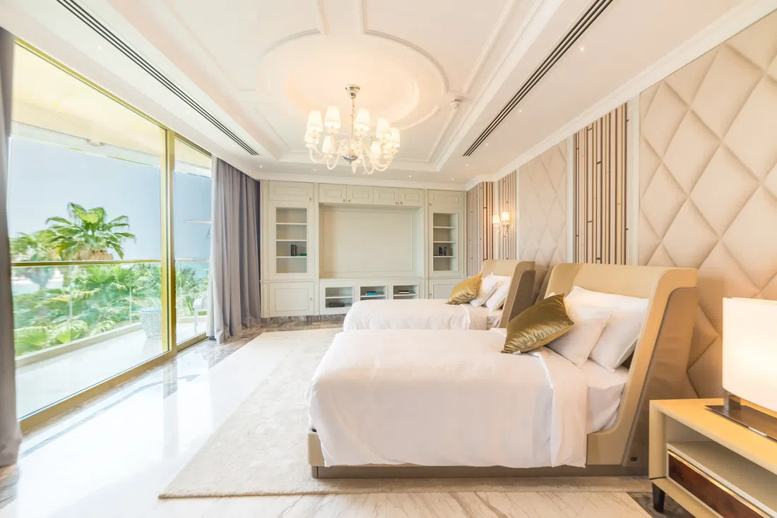 Sweden Beach Palace in The World Islands: cinema amenities — image 8