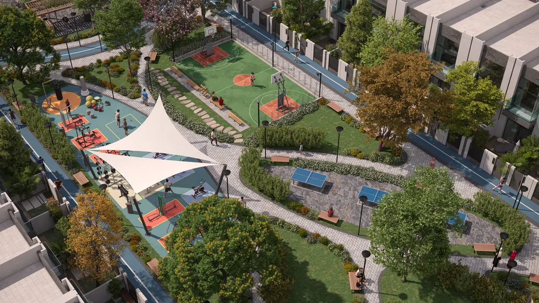 Reportage Village in Wadi Al Safa 7: landscaped gardens — image 4