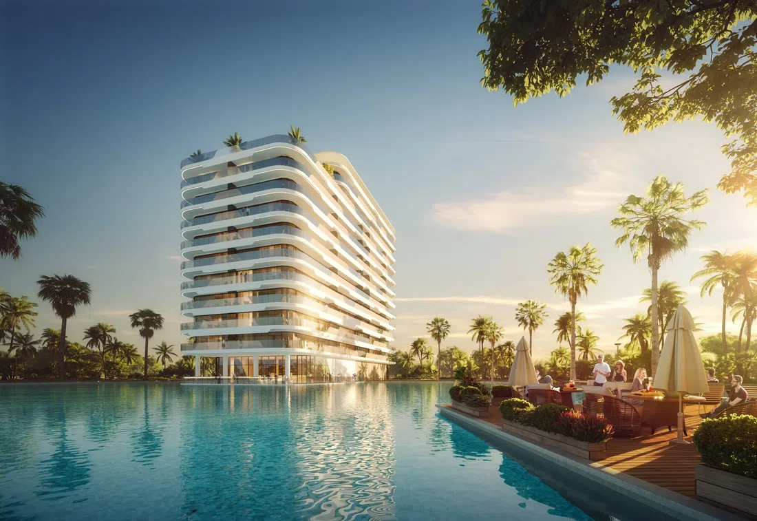 Azizi Venice in Dubai South: landscaped gardens — image 6
