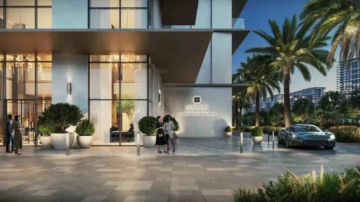 Address Residences Dubai Hills Estate في دبي هيلز: مساحات على السطح — صورة 3