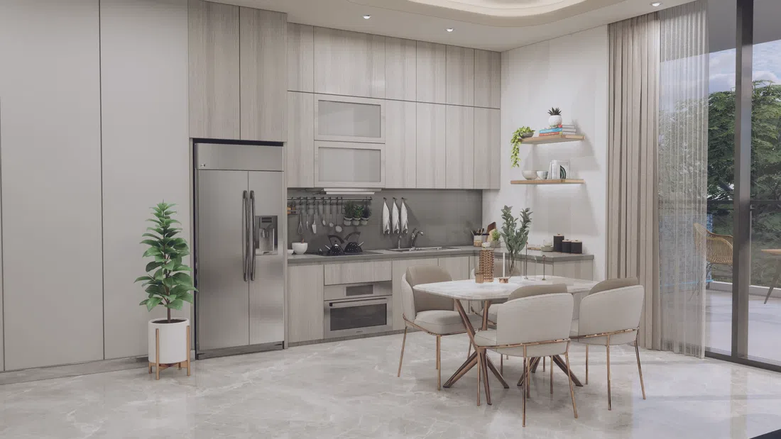 JVC bölgesindeki Lucky Royale Residence: peyzajlı bahçeler — 8. fotoğraf