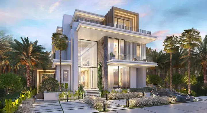 Damac Islands - Fiji 1 في داماك آيلاندز: واجهات زجاجية واسعة — صورة 3
