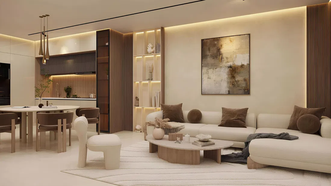 Azra Residence in Dubailand Residence Complex: rooftop spaces — image 9