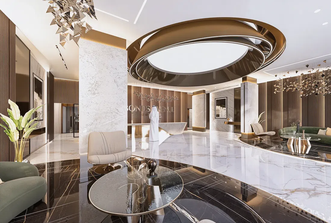 Bonds Avenue Residences في جزر دبي: السينما الخارجية — صورة 10