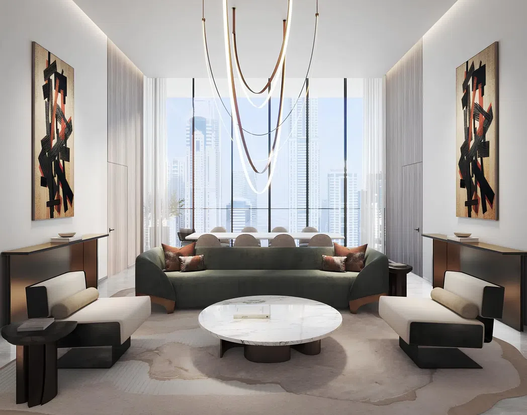 W Residences Tower 3 at Dubai Harbour في دبي هاربر: مرافق سينما — صورة 11