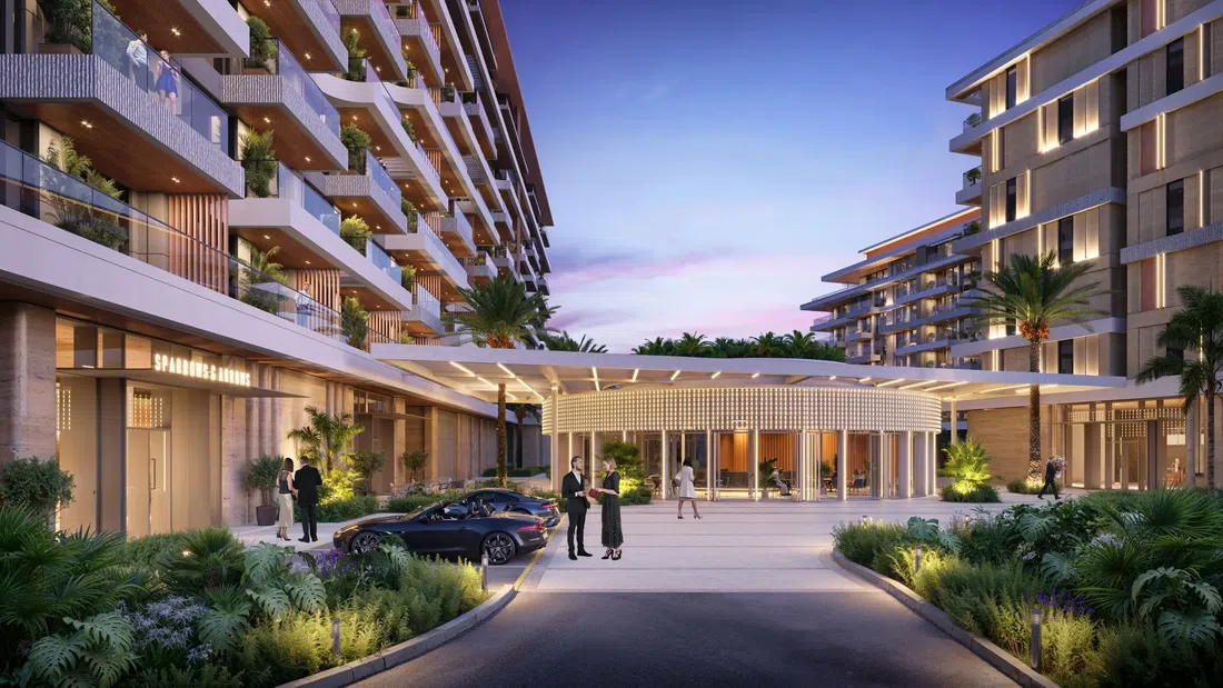 Ellington Sands II in Dubai Islands: landscaped gardens — image 3
