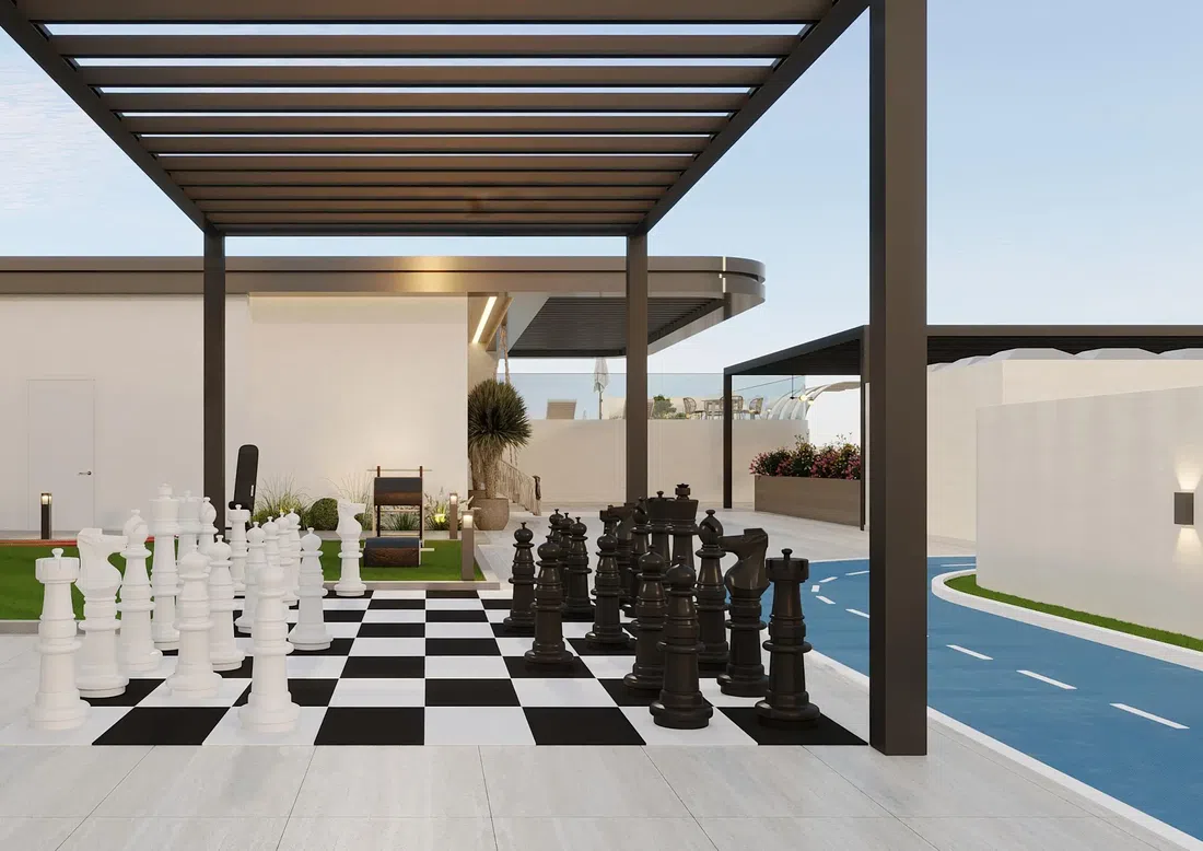 VIVIDA Residences in Dubai South: yoga spaces — image 8