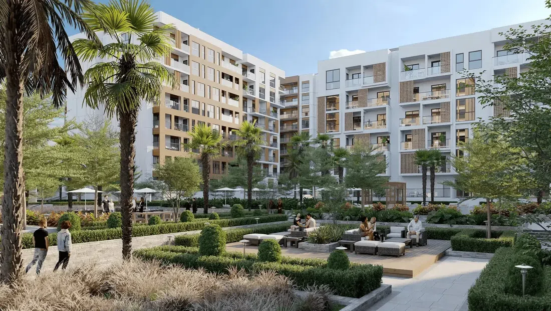 Wasl Gate'deki Hillside Residences 3. Building B: doğal yüzeyler — 12. fotoğraf
