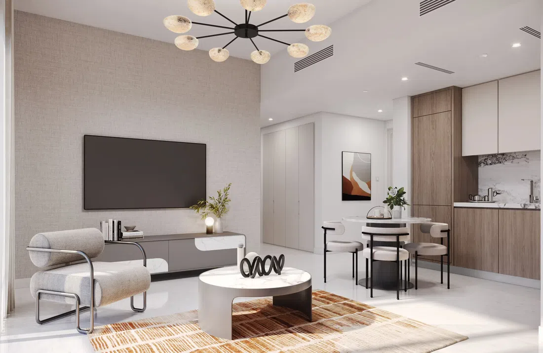 Beach Oasis 2 Тower A in Dubai Studio City: yoga spaces — image 6