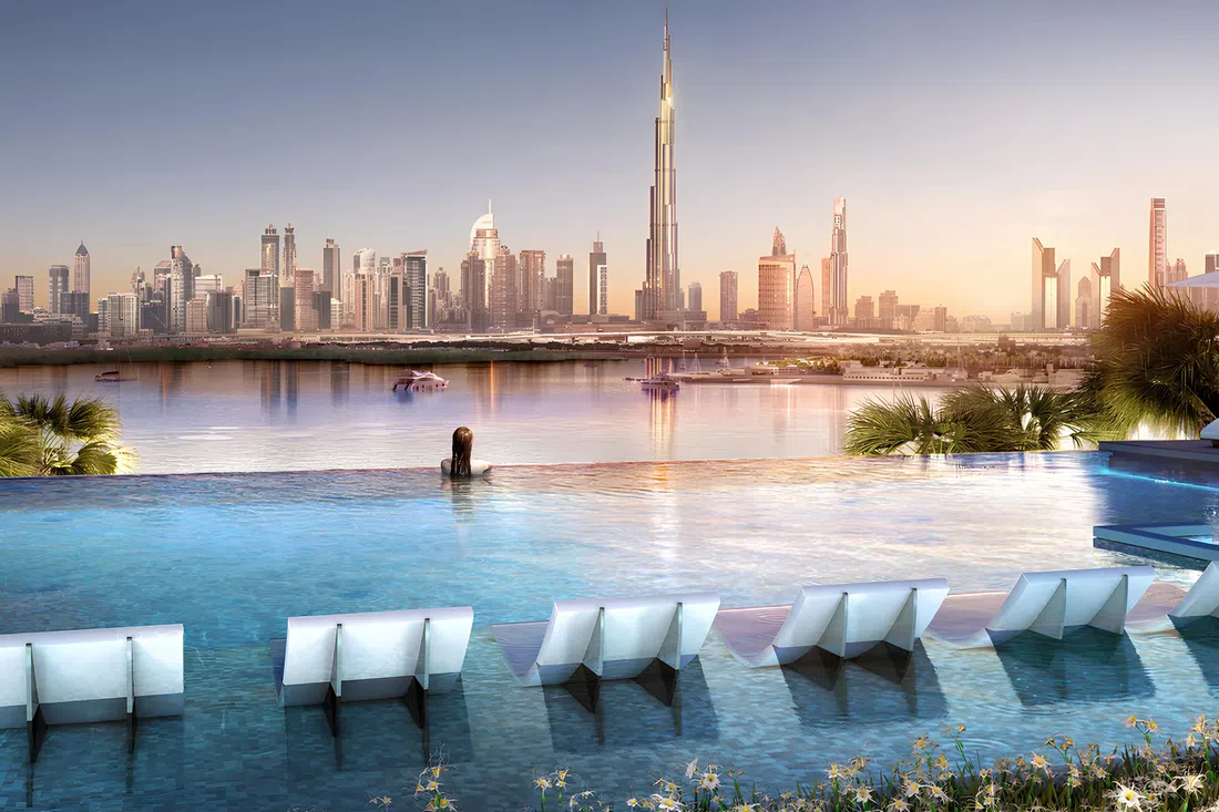 The Grand in Dubai Creek Harbour: landscaped gardens — image 12