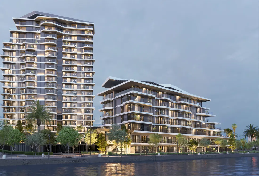 SKAI Tower 2 in Mina Al Arab: landscaped gardens — image 5