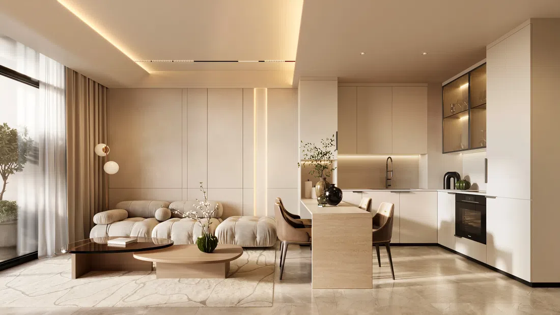 Oasis Residences in Dubai South: yoga spaces — image 7
